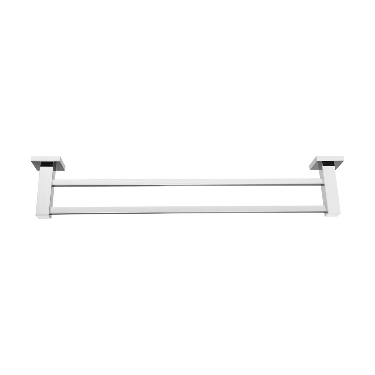 BLAZE Chrome Double Towel Rail 600mm