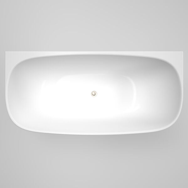 Caroma Contura® II 1700mm Back to Wall Freestanding Bath