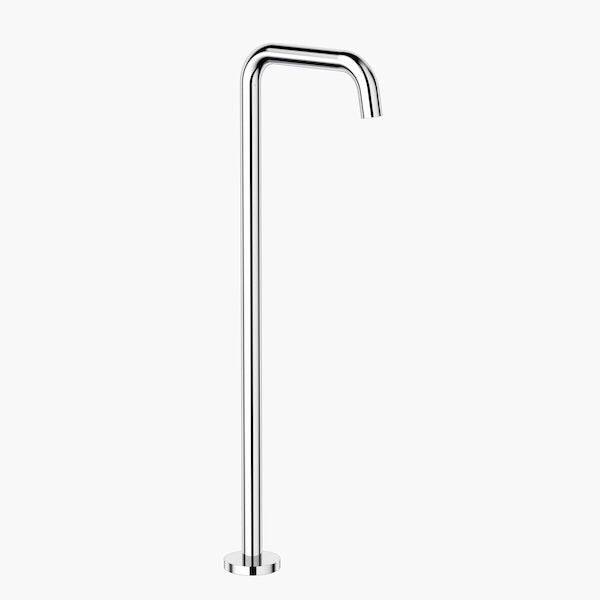 Clark Round Freestanding Bath Outlet