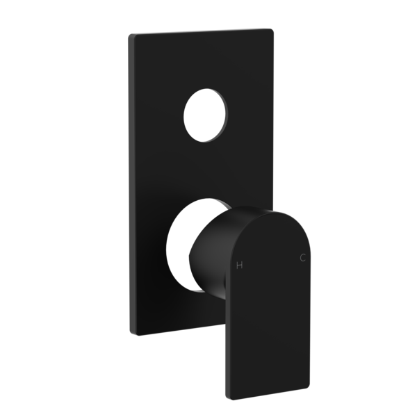Clark Round Square Wall Mixer with Diverter - Trim Kit