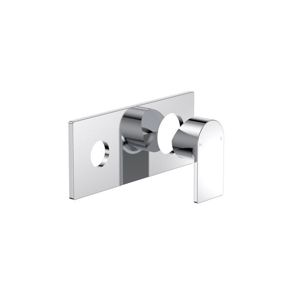Clark Round Square Wall Basin/Bath Mixer Trim Kit