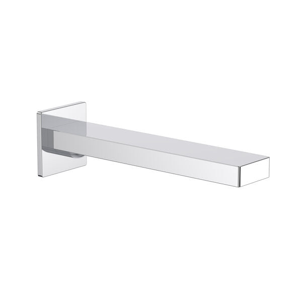 Clark Square Wall Basin/Bath Outlet 220mm - Lead Free