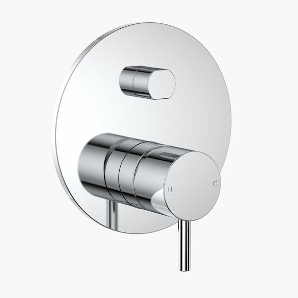Clark Round Pin Wall Mixer with Diverter