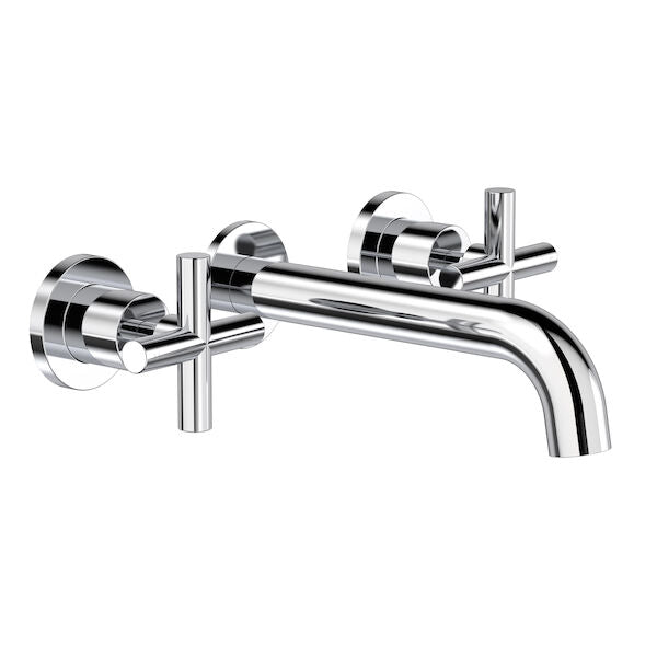 Clark Cross Wall Basin/Bath Set 180mm - Lead Free