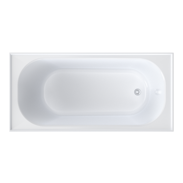 Clark Round Bath 1525mm with Overflow - No Overflow Kit
