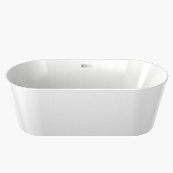 Clark Round Freestanding Bath 1600mm (with Overflow)