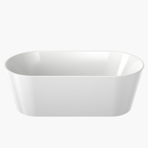 Clark Round Freestanding Bath 1600mm (with Overflow)