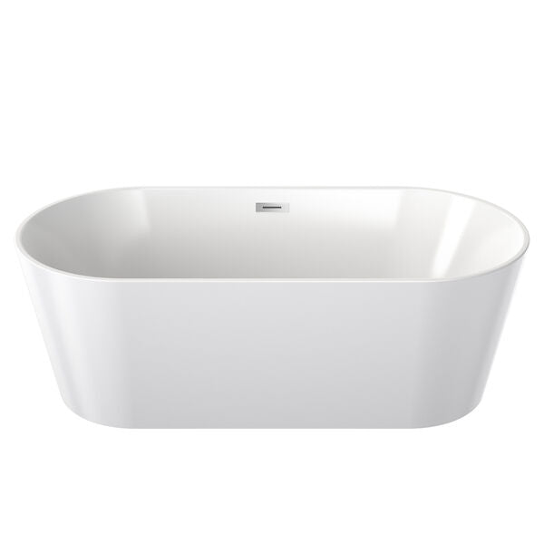 Clark Round Freestanding Bath 1600mm (with Overflow)