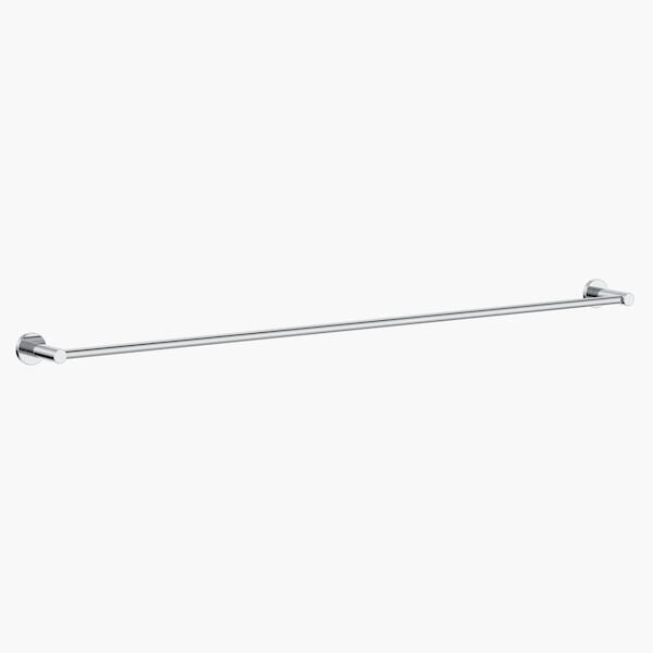 Clark Round Single Towel Rail 900mm