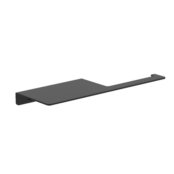 Clark Square Toilet Roll Holder with Shelf