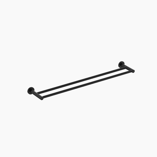 Clark Round Double Towel Rail 600mm