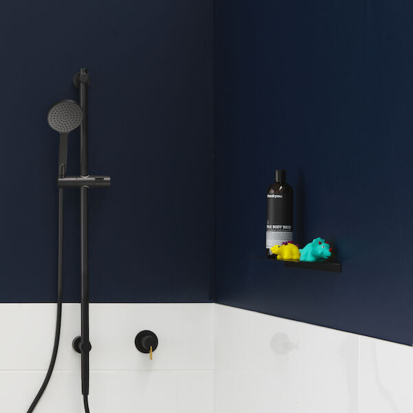 Clark Round Rail Shower (Top Inlet)