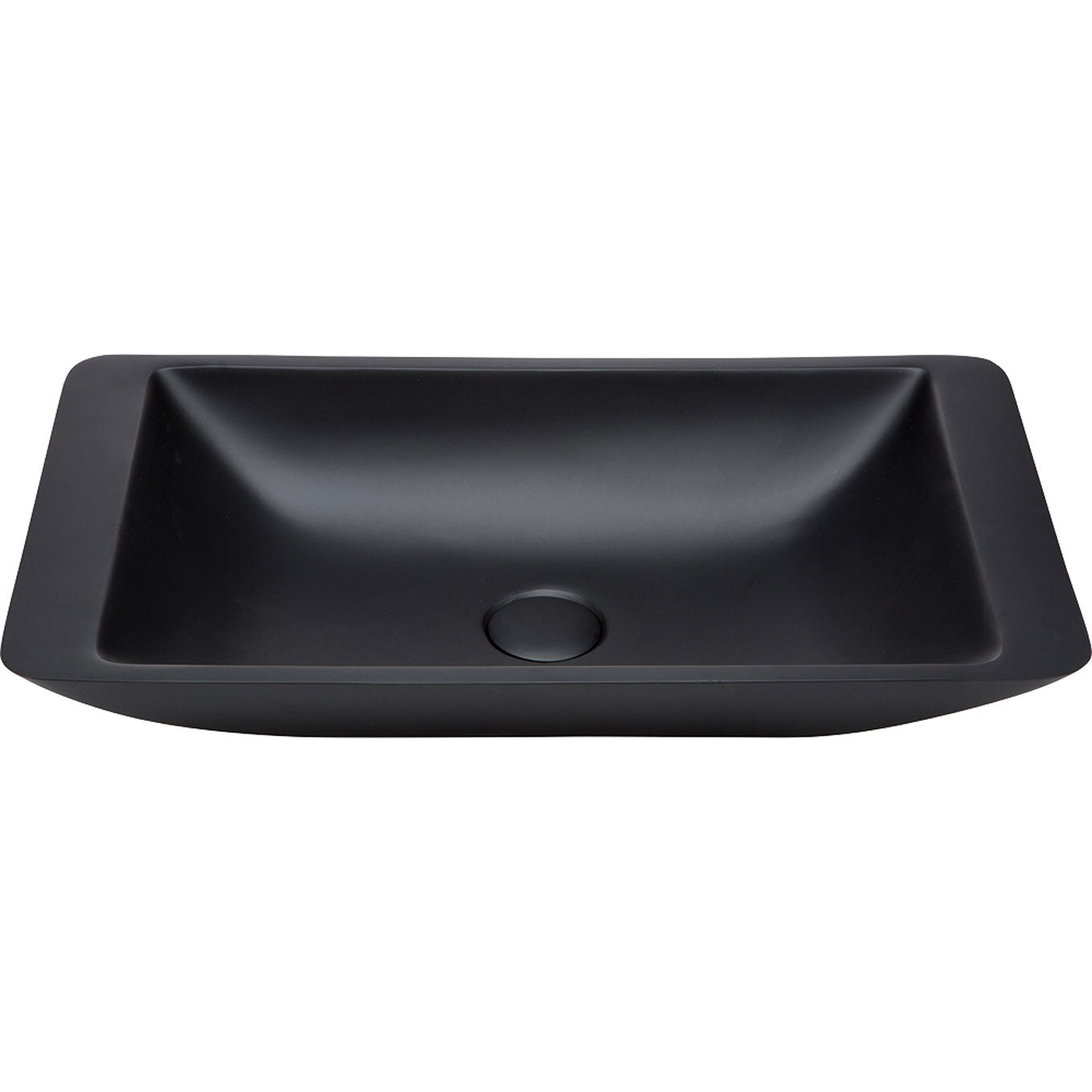 Fienza - Classique 600 Solid Surface Above Counter Basin, Matte Black