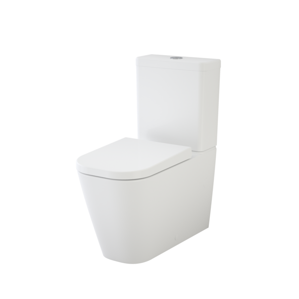 Caroma Luna® Square Cleanflush® Wall Faced Toilet Suite BI