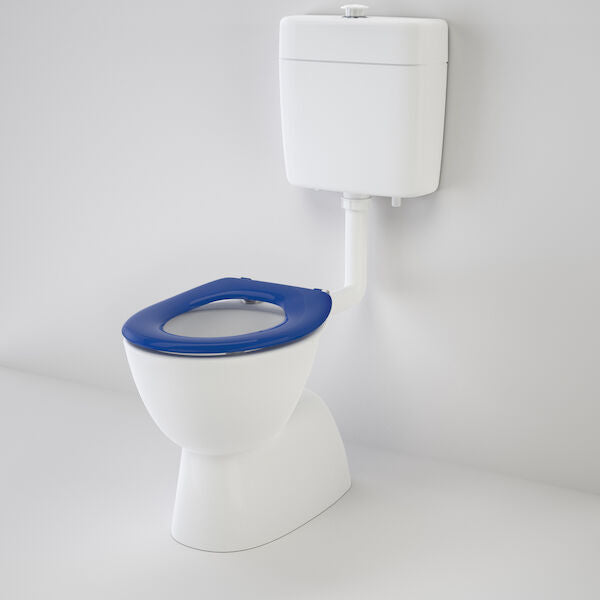 Caroma Care 200 V2 Connector (S Trap) Suite with Single Flap Seat