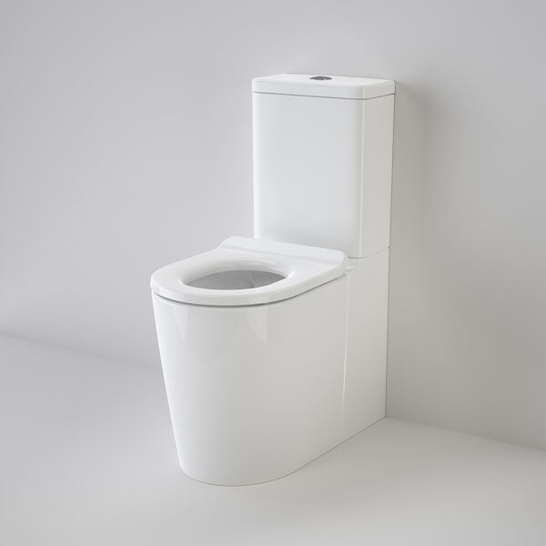Caroma Liano Cleanflush® Easy Height Wall Faced Suite with Liano Care Single Flap Seat (with GermGard®)