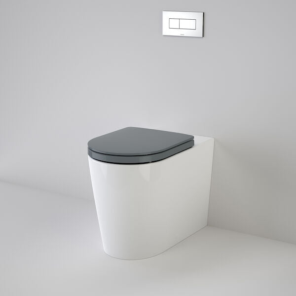 Caroma Liano Cleanflush® Invisi Series II® Easy Height Wall Faced Suite with Liano Double Flap Seat (with GermGard®)