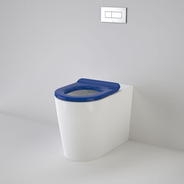 Caroma Liano Cleanflush® Invisi Series II® Easy Height Wall Faced Suite with Liano Care Single Flap Seat (with GermGard®)