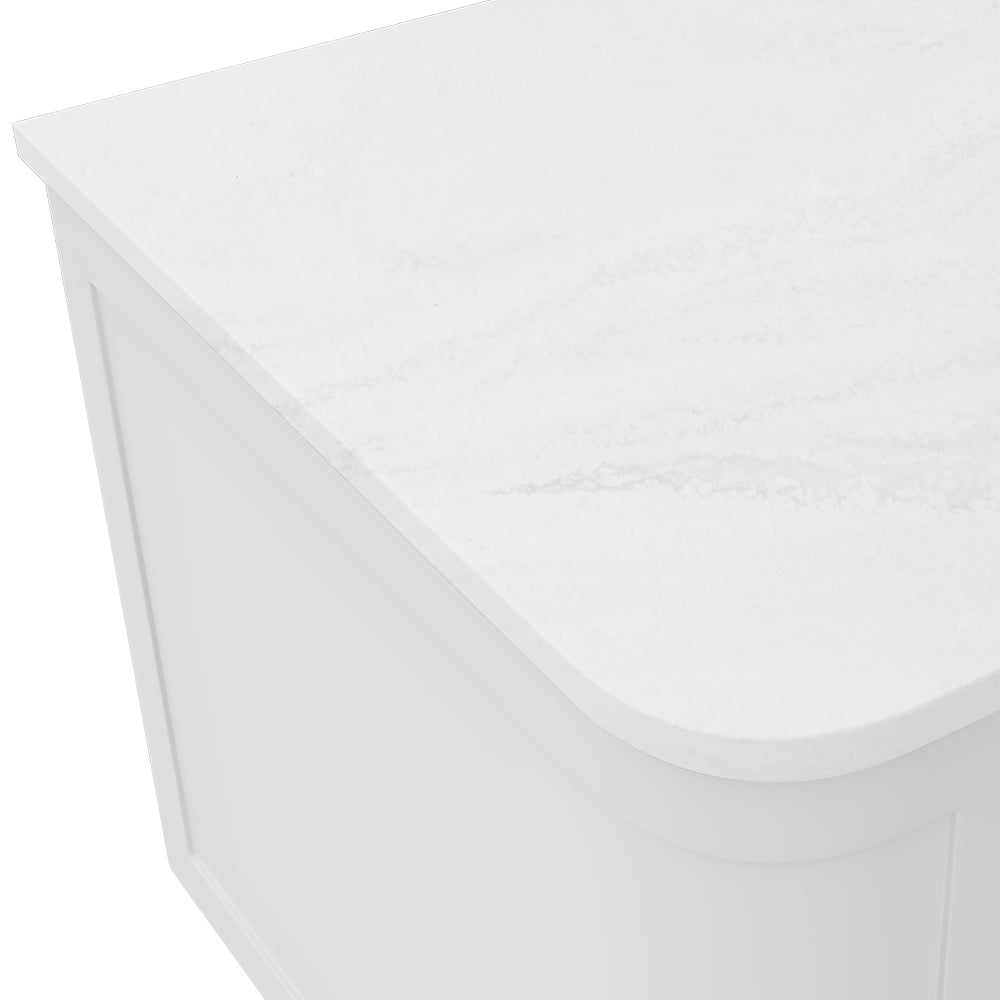Fienza Curved Solid Surface Vanity Top