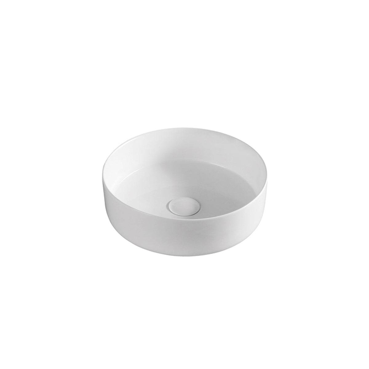 Aulic Dove Above Counter Basin Matte White