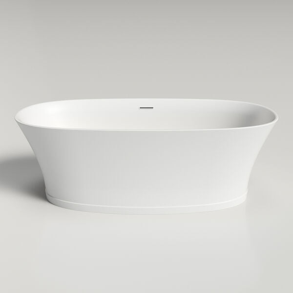 Caroma Riviere 1700mm Freestanding Bath with Overflow