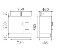 FINO Vanity