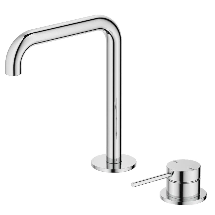 Bella Vista Mica Soft-Square Hob Basin Mixer Set
