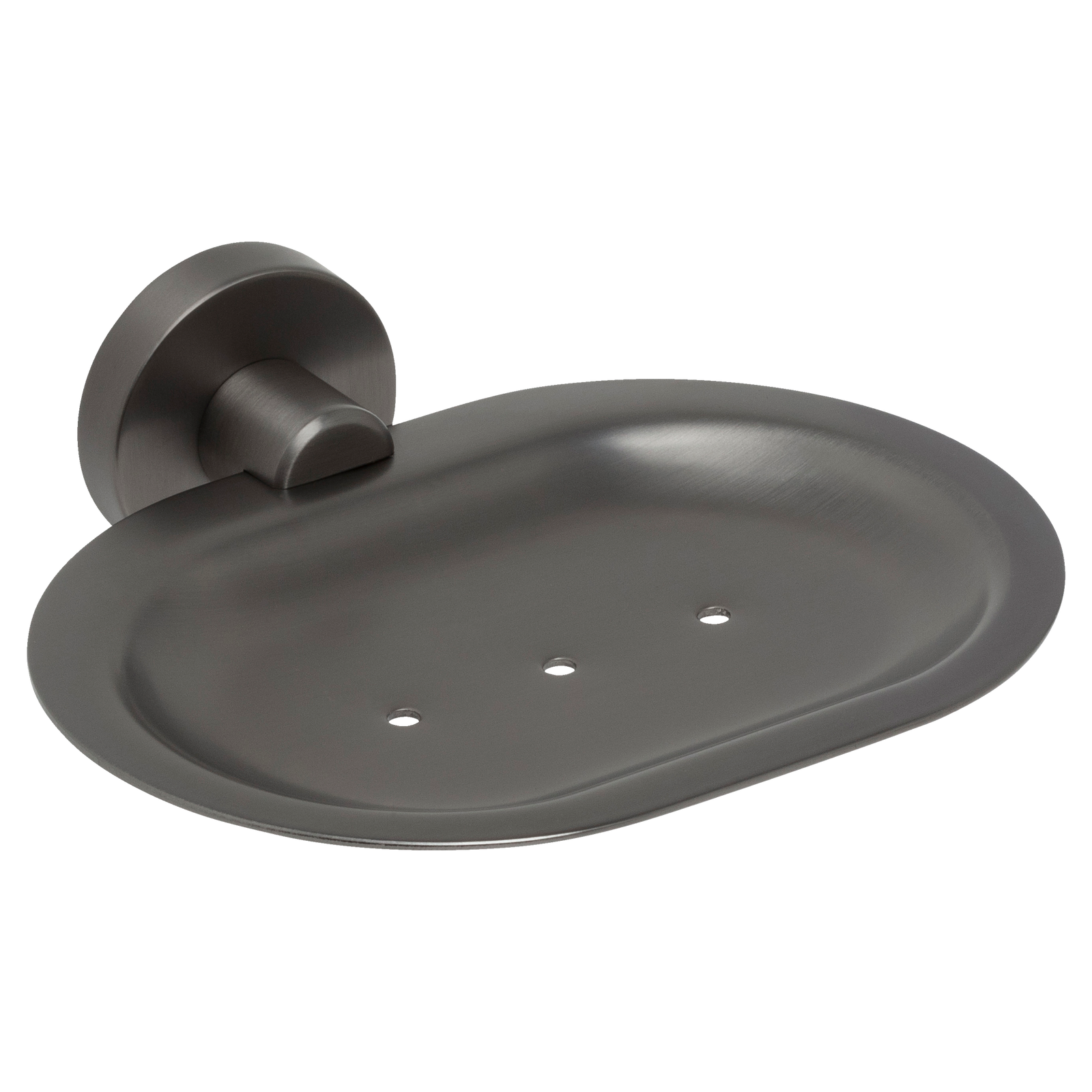 Johnson Suisse Venezia Soap Dish - Gun Metal