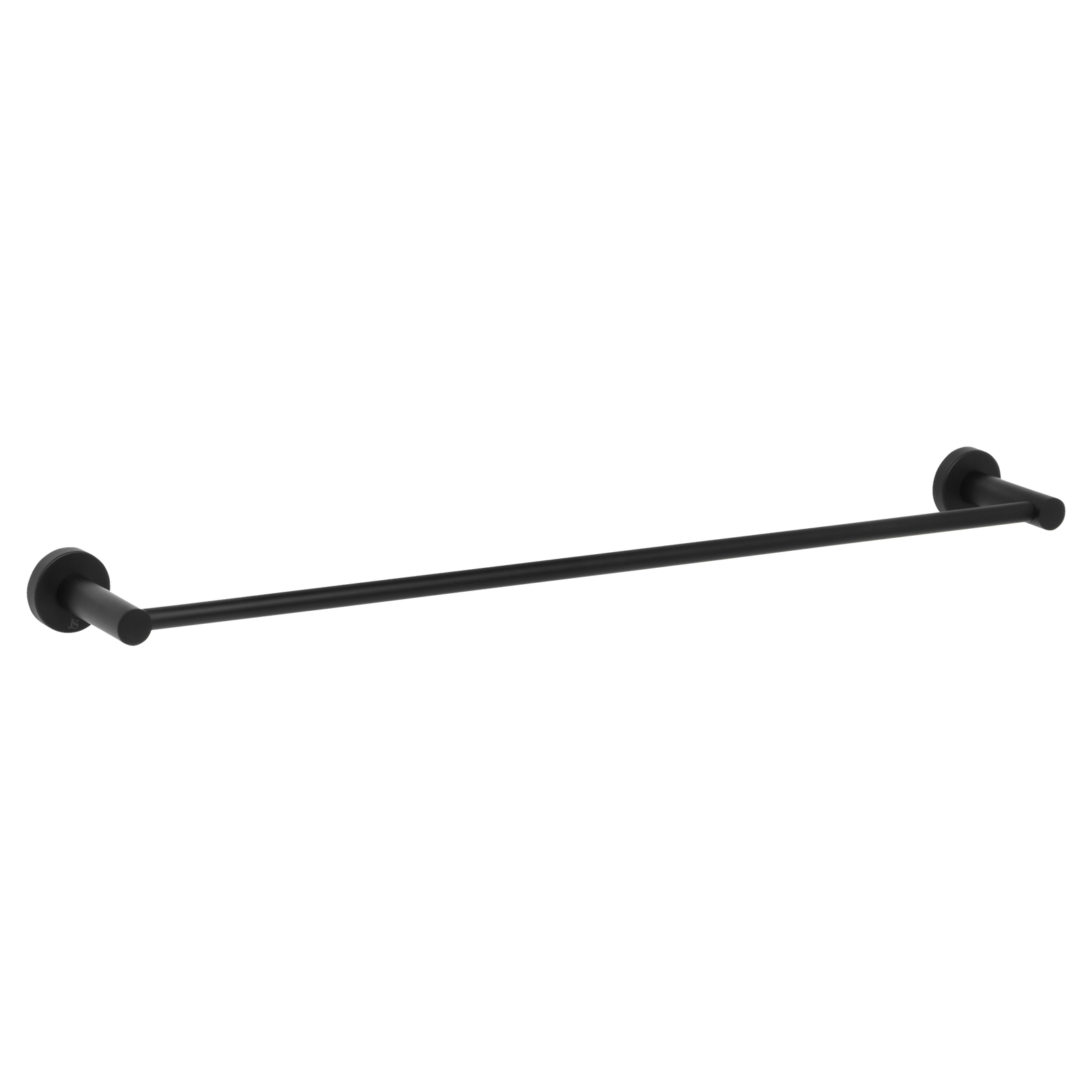 Johnson Suisse Venezia Single Towel Rail 600mm - Matte Black