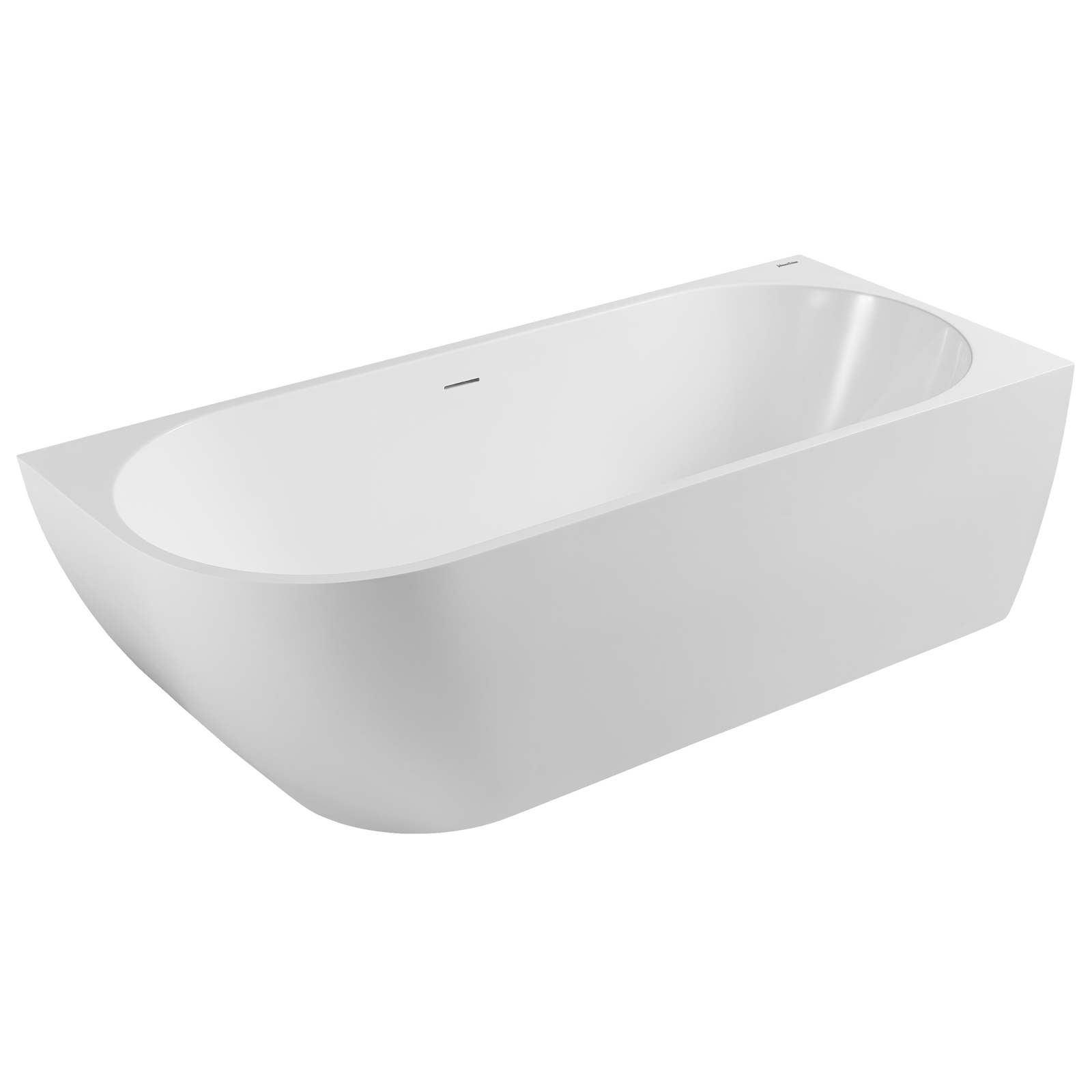 Johnson Suisse Venezia Corner Acrylic Bath 1500 mm Gloss White Right Hand