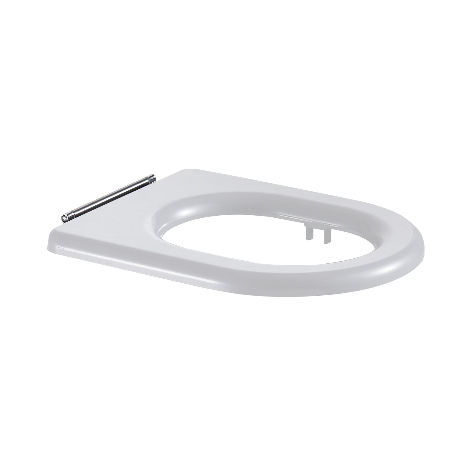 Johnson Suisse Venezia Care Single Flap Toilet Seat - White