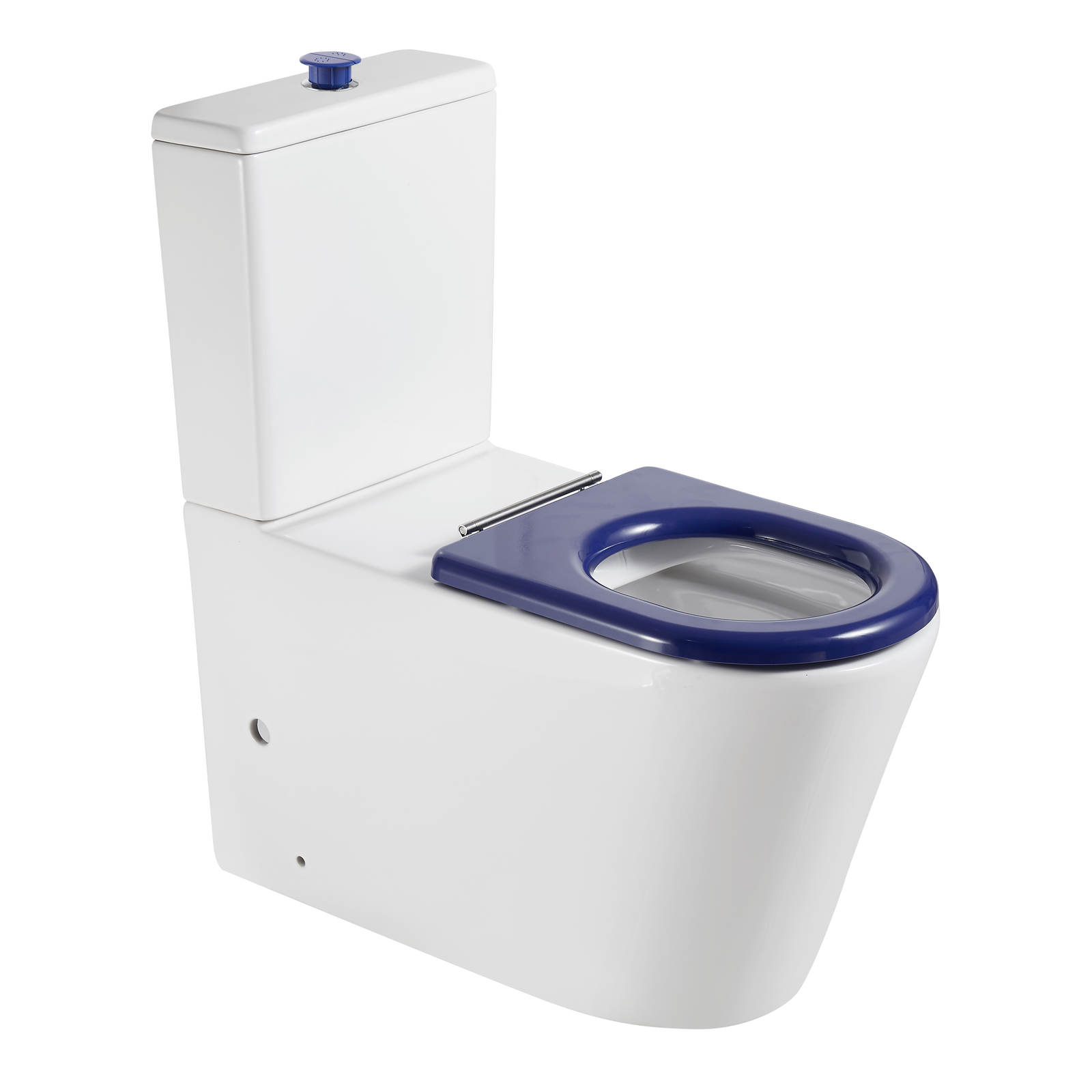 Johnson Suisse Venezia Care Rimless Back to Wall Toilet Suite - Blue