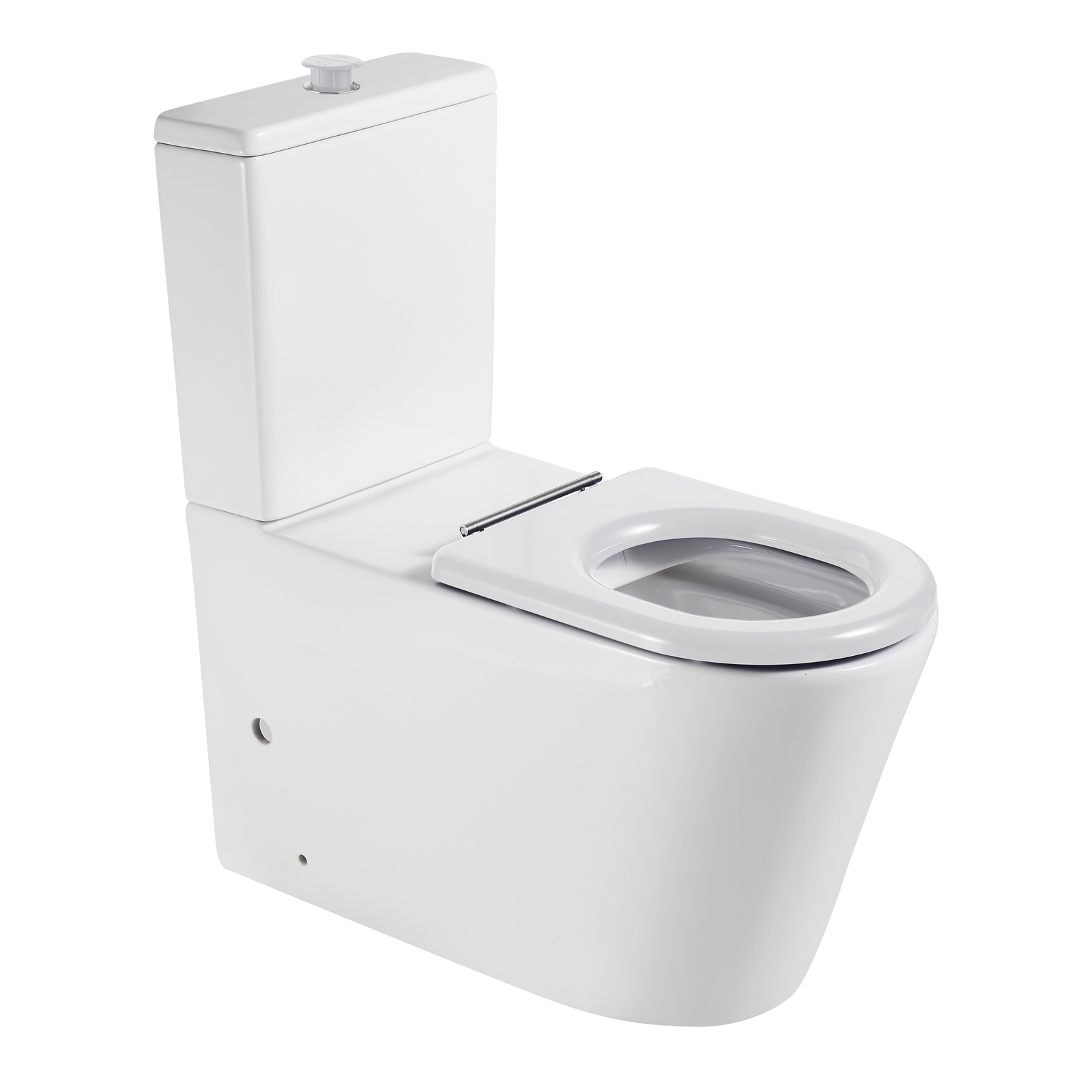 Johnson Suisse Venezia Care Rimless Back to Wall Toilet Suite - White