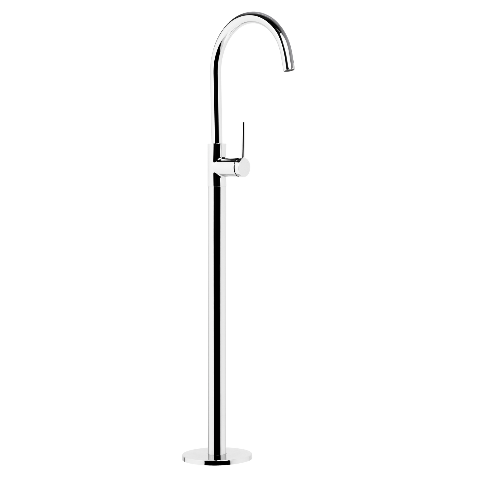 Johnson Suisse Venezia Freestanding Bath Filler - Chrome