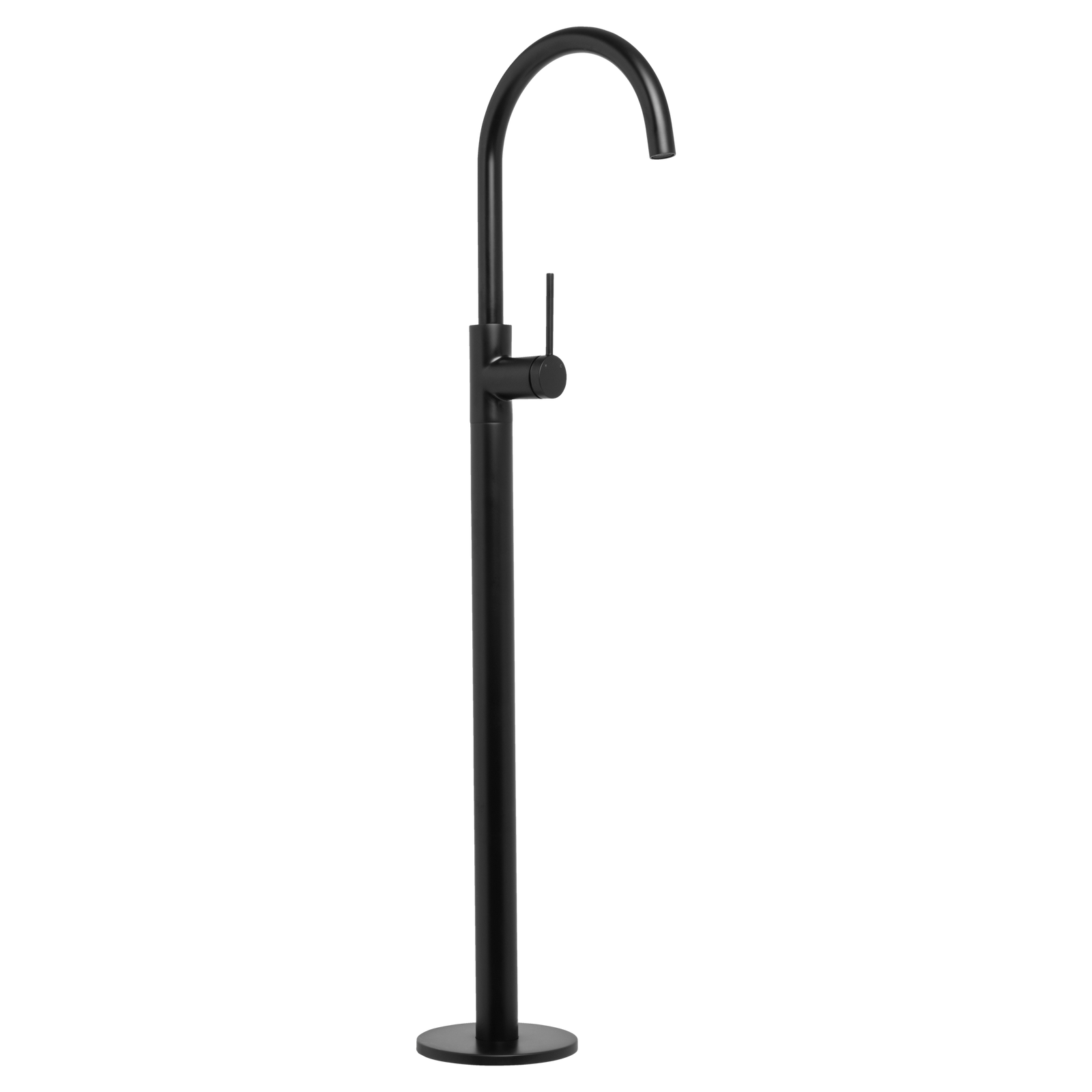 Johnson Suisse Venezia Freestanding Bath Filler - Matte Black