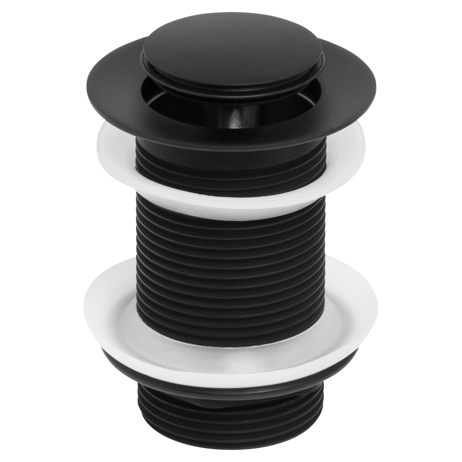 Johnson Suisse Pop-Up Plug & Waste 32mm without Overflow - Matte Black