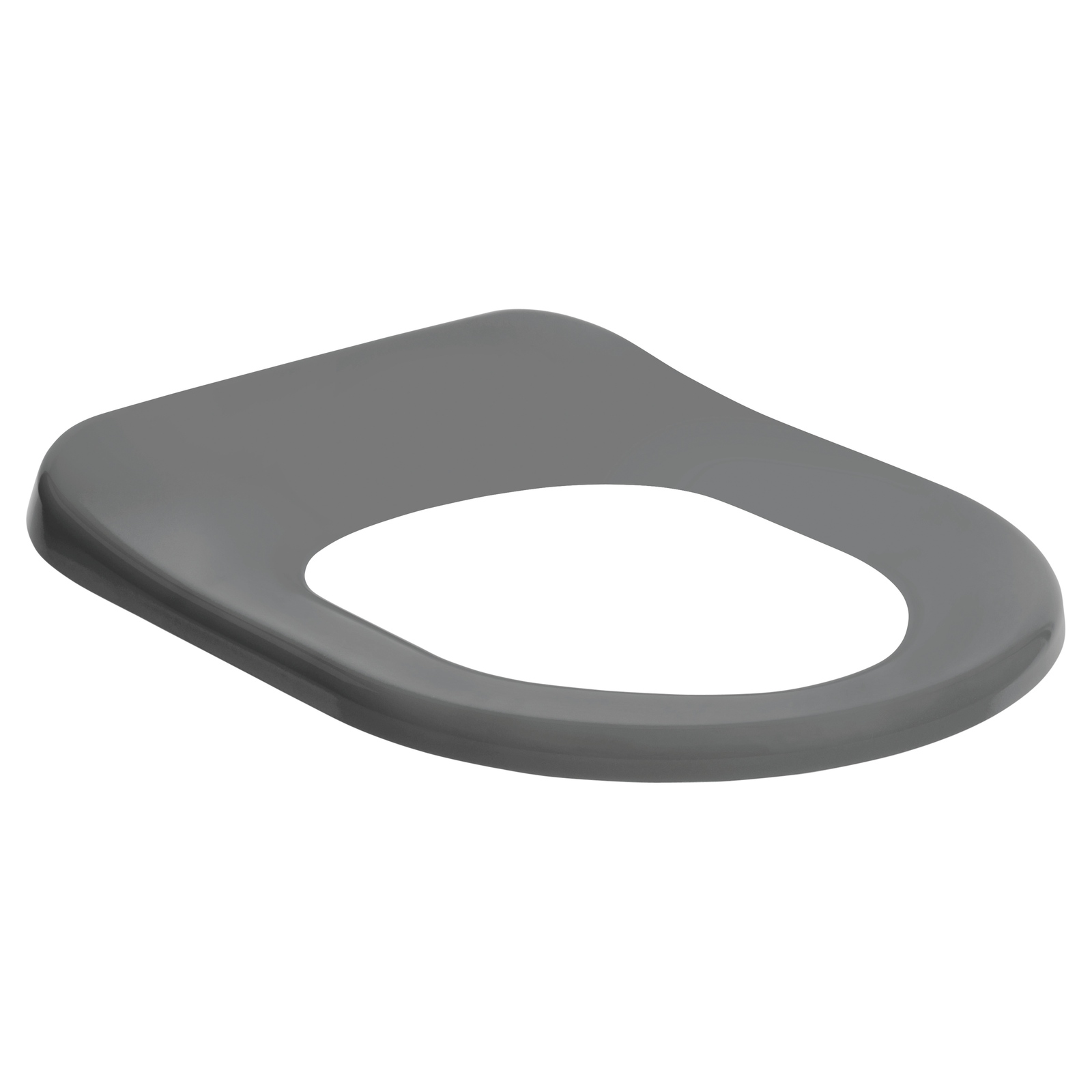 Johnson Suisse R&T Life Assist Single Flap Toilet Seat - Grey