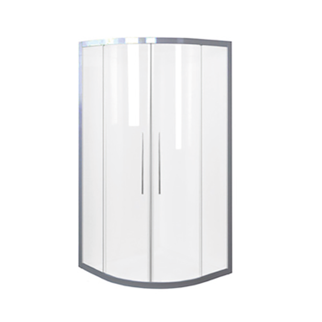 Johnson Suisse Daintree Curved Shower Screen - 914 x 914 mm