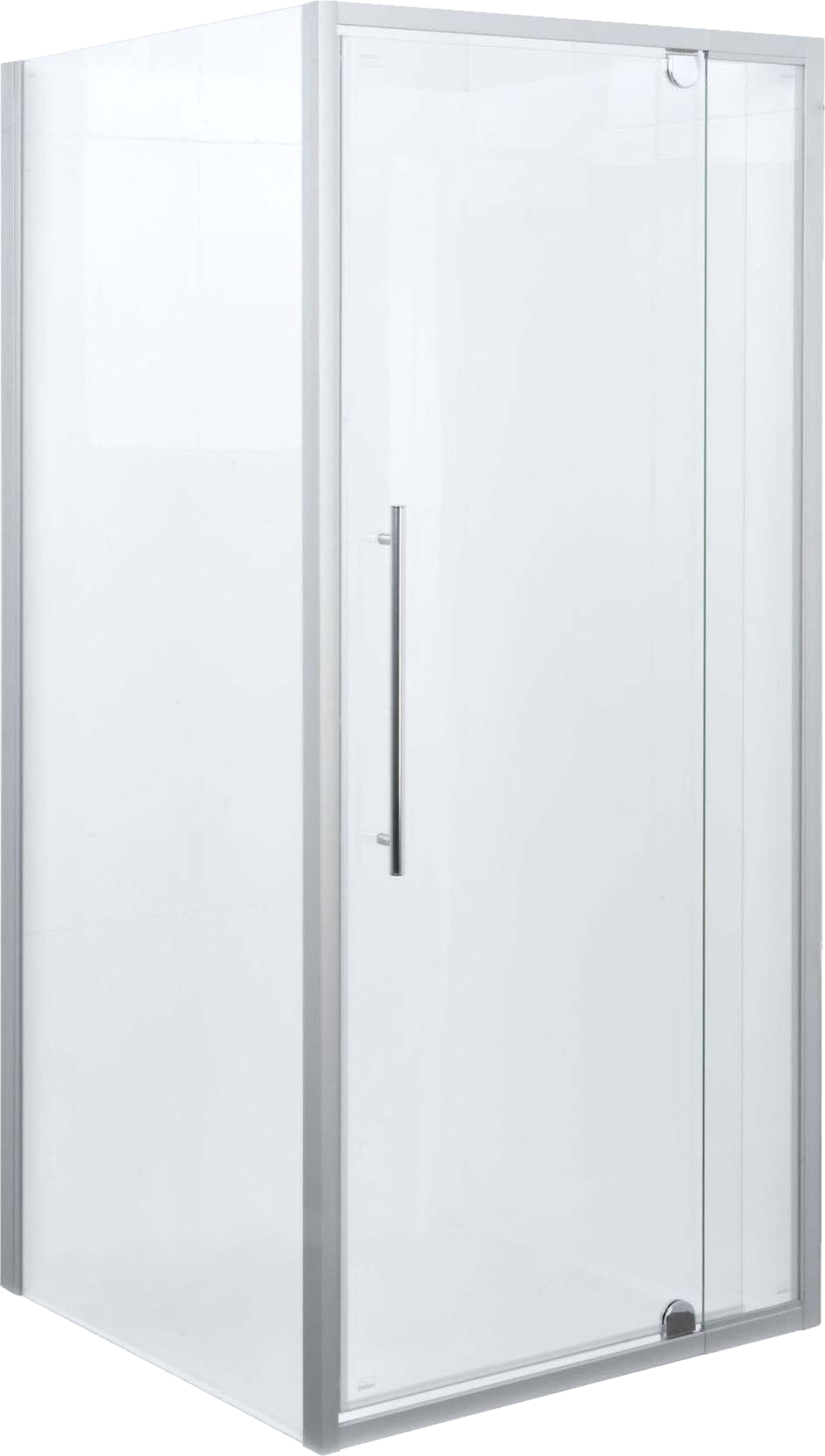 Johnson Suisse Flinders Shower Screen - 900 mm Door Panel Set / Chrome