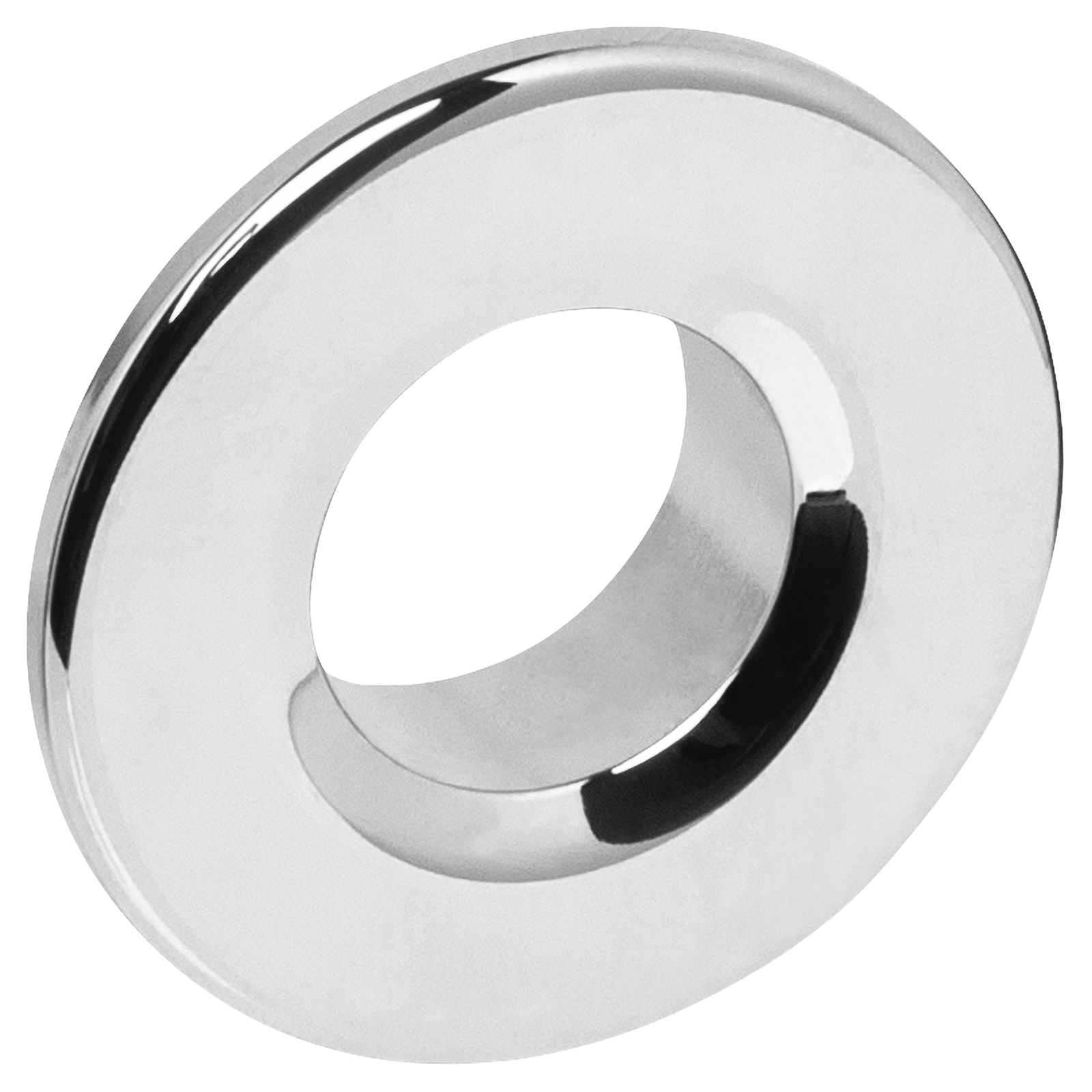 Johnson Suisse Round Basin Overflow Ring - Chrome