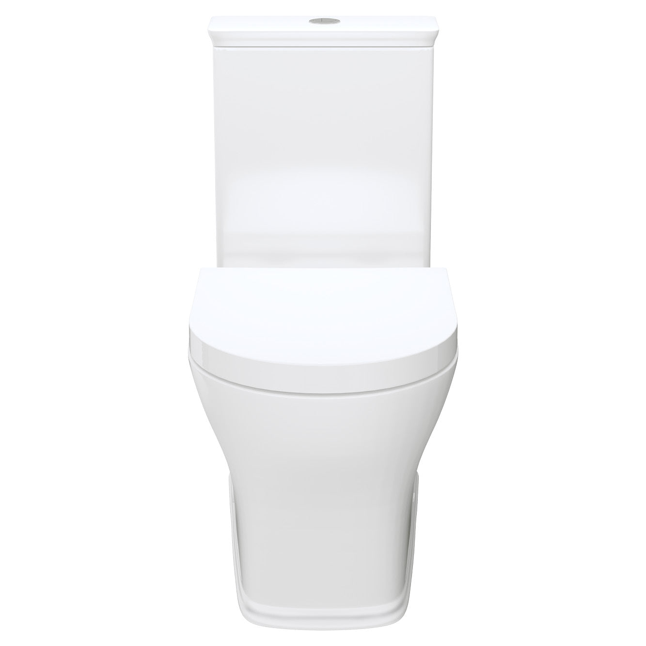 Fienza Lillian Tornado Flush Back-to-Wall Toilet Suite, Gloss White