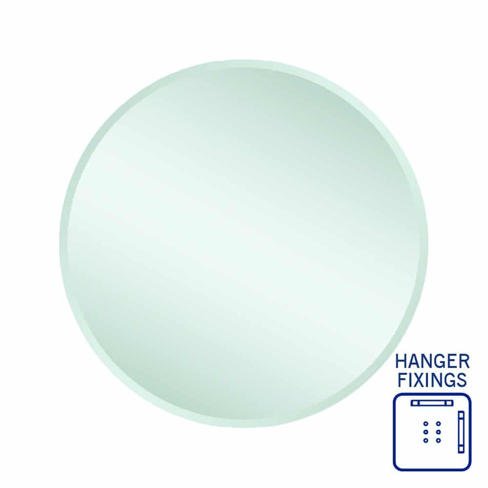 Kent 18 mm Bevel Round Mirror