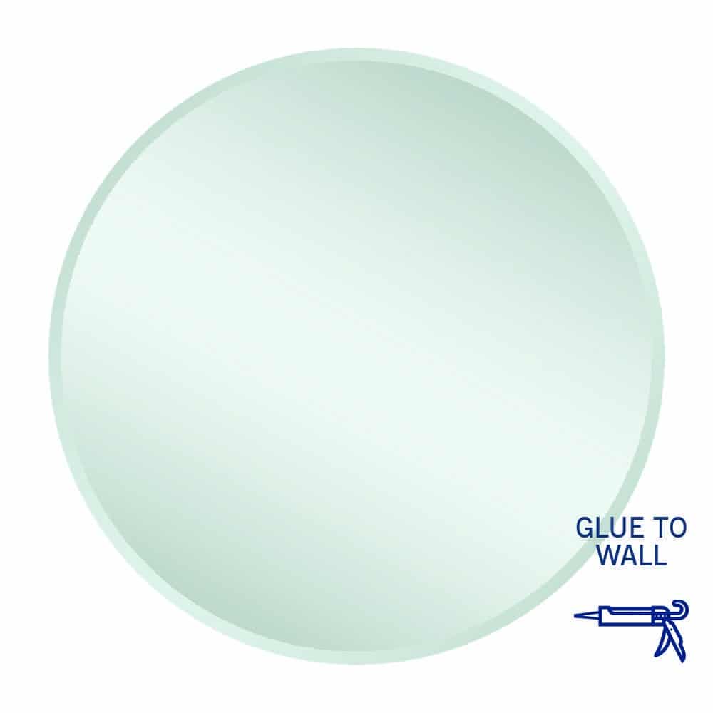 Kent 18 mm Bevel Round Mirror