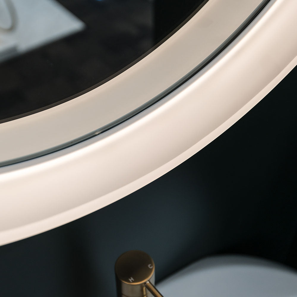 Fienza Sansa Round LED Mirror