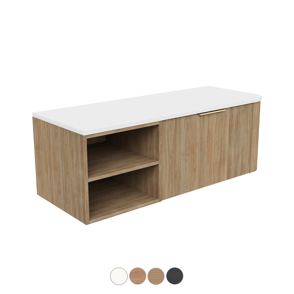 Fienza Margot Wall Hung Cabinet with Shelf 900 / 1200 / 1500 / 1800 MM
