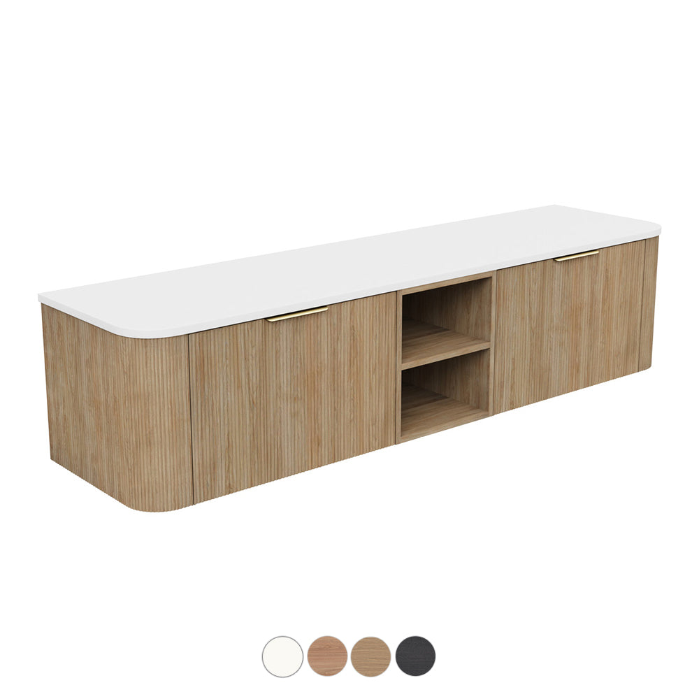 Fienza Margot Wall Hung Cabinet with Shelf 900 / 1200 / 1500 / 1800 MM