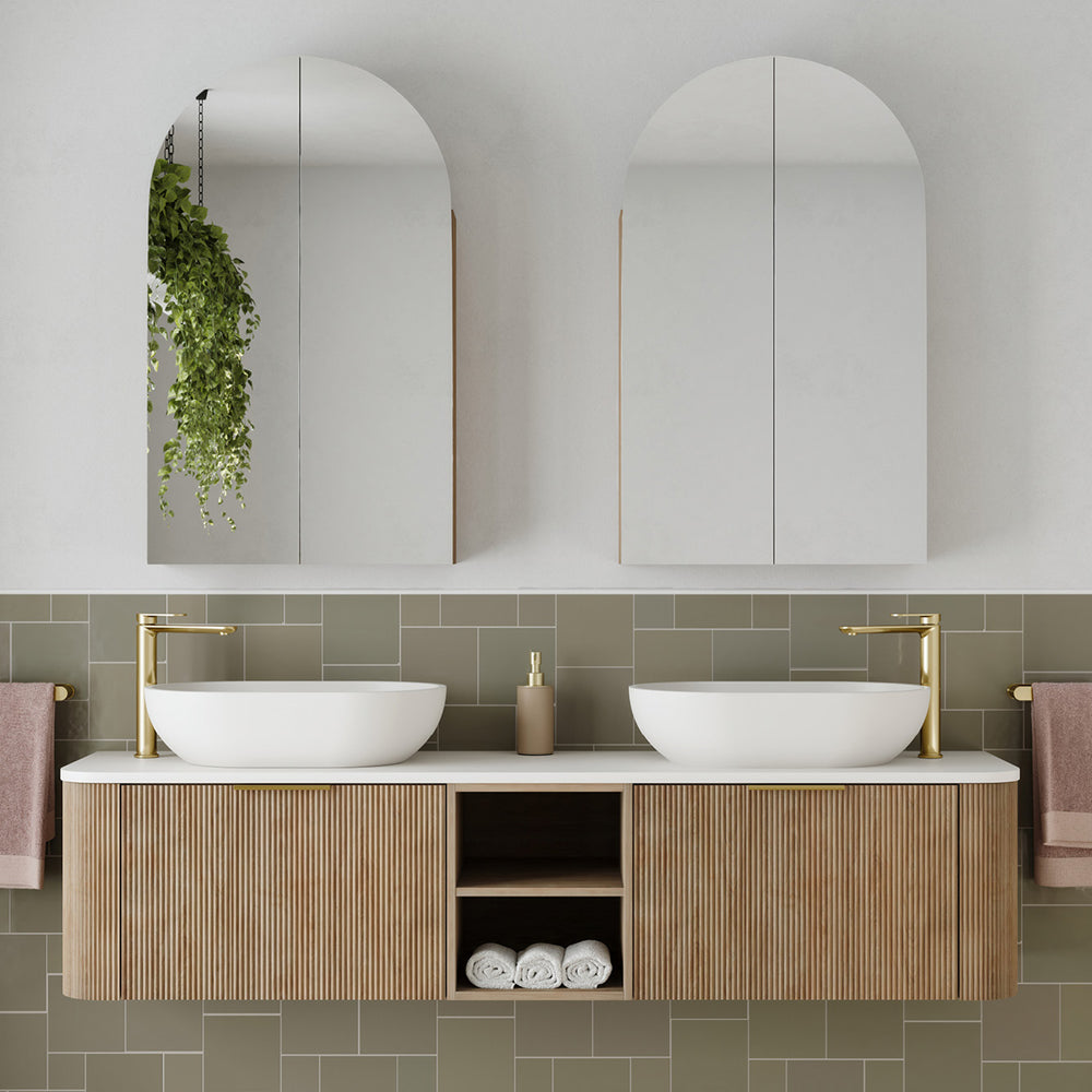 Fienza Margot Wall Hung Cabinet with Shelf 900 / 1200 / 1500 / 1800 MM