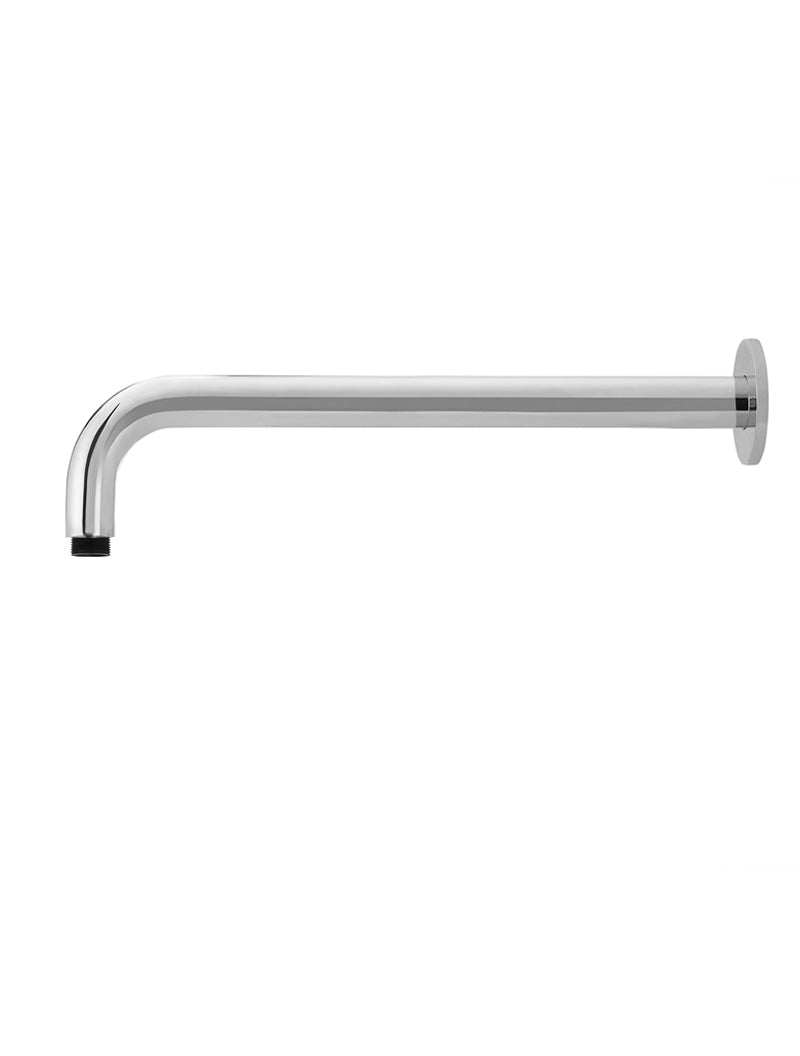 Meir Round Wall Shower Curved Arm 400mm