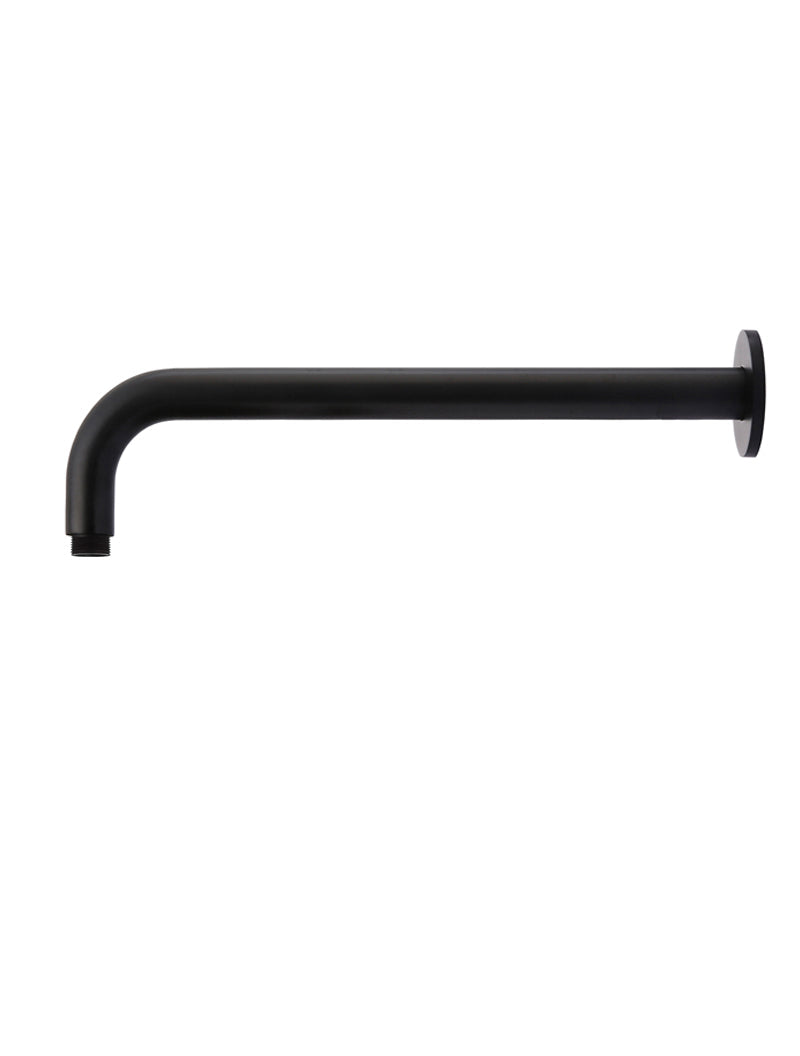 Meir Round Wall Shower Curved Arm 400mm