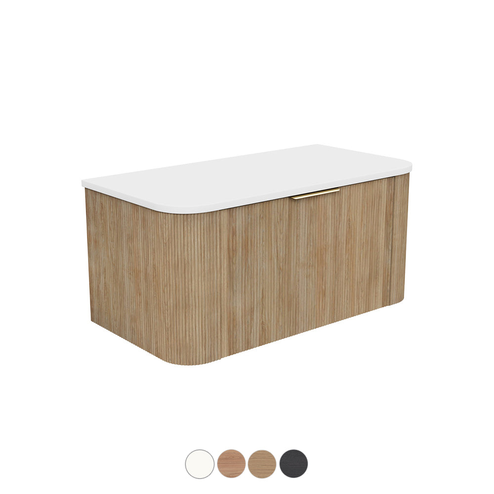 Fienza Margot Wall Hung Double Curve Cabinet 750 / 900 / 1200 / 1500 / 1800 MM